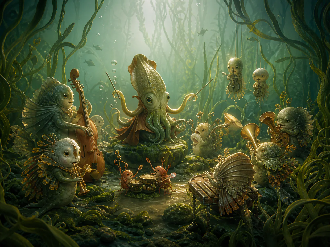 Original AI-generated editorial artwork for HiDream I1 Fast
