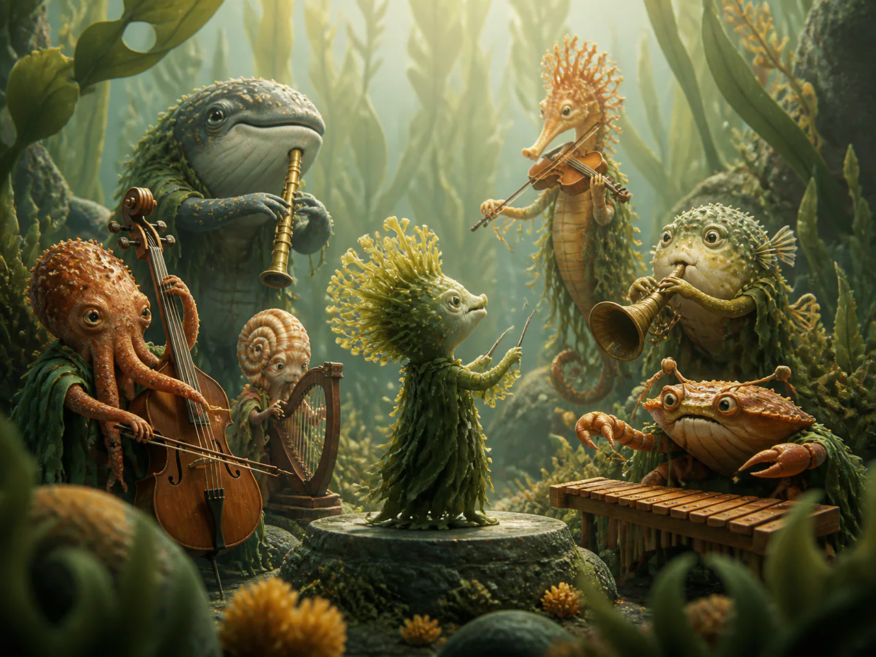 Original AI-generated editorial artwork for Kling Image O3